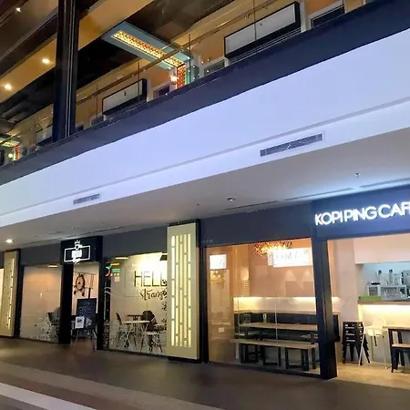 Deluxe 2-Bedroom & 2 Bathroom Corner Oasis At Riverson Soho Opposite Imago Shopping Mall Kota Kinabalu Exterior photo